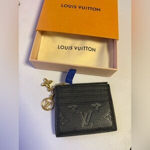 [SOLD] Louis Vuitton Flora Wallet Black (brand new with original packaging)